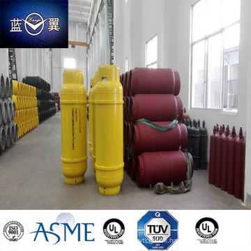 980L 700kg Empty Refillable Welding Steel Gas Cylinder